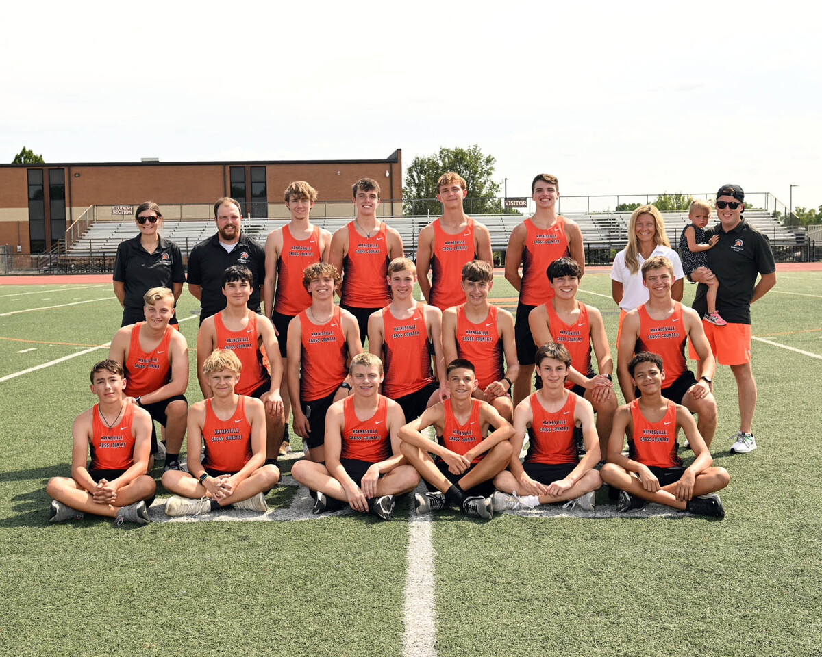 High School Boys Cross Country team